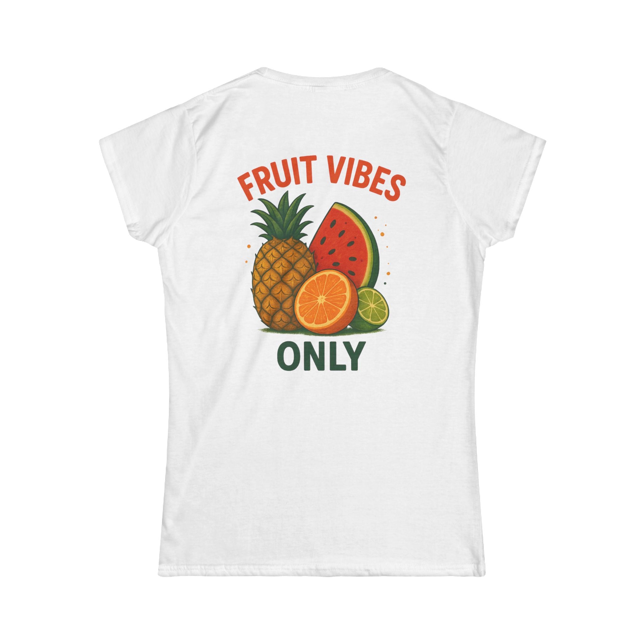Fruit Vibes Tee – Tropical Summer Style for Women www.PrintOne1.com