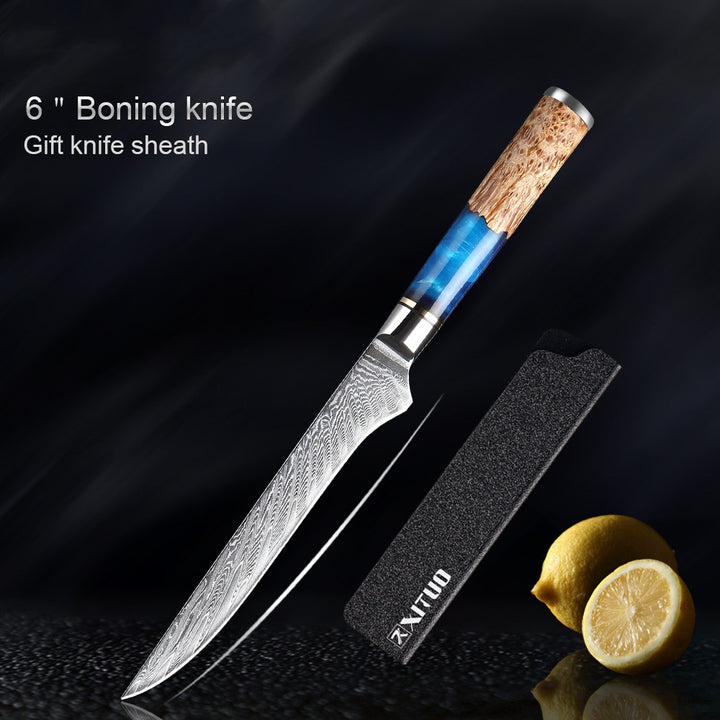Professional Kitchen Knife Set Stainless Steel Chef Knives
