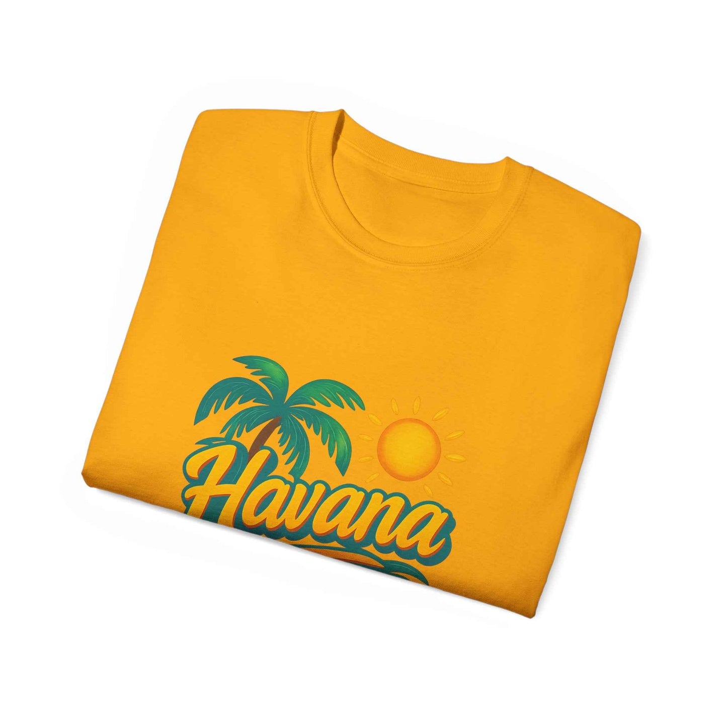 Sunset Escape: Havana Tropical Vibe Tee  Unisex Summer Shirt