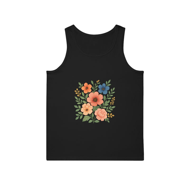 Floral Print Summer Tank Top – Unisex & Breezy