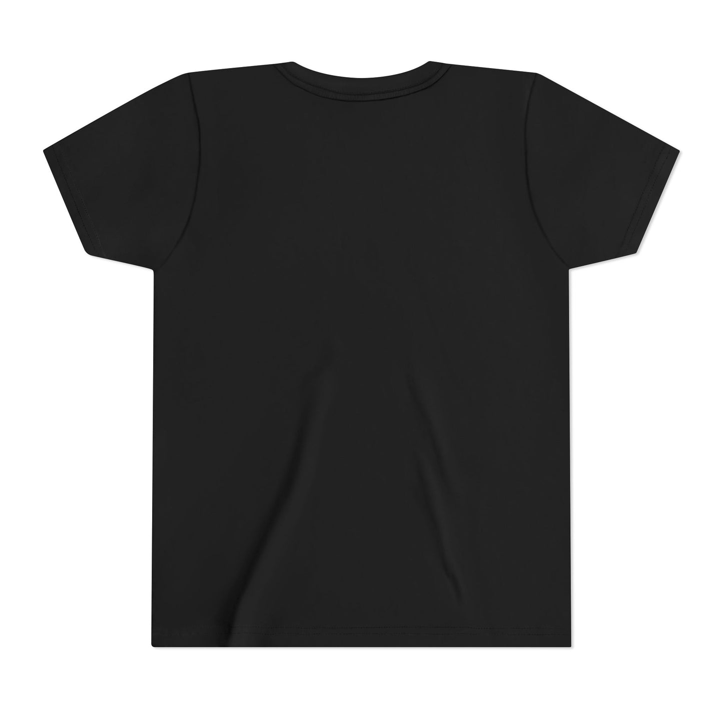 Back to School Youth T-shirt in solid black