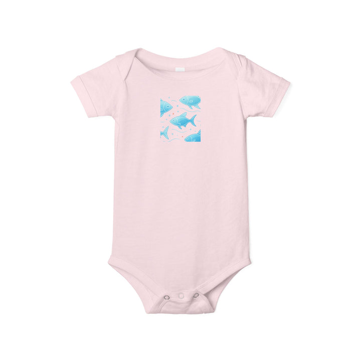 Baby Bodysuit – Ocean Style, Soft Airlume Cotton