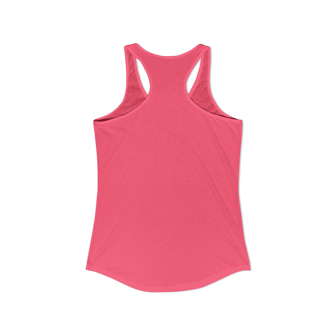 Pink tank top on a white background