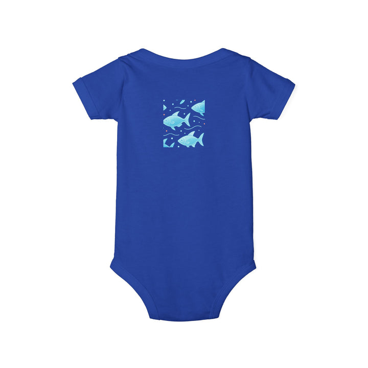 Baby Bodysuit – Ocean Style, Soft Airlume Cotton