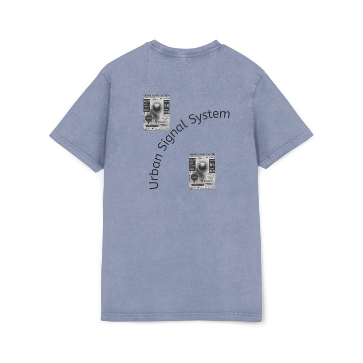 Blue t-shirt with &