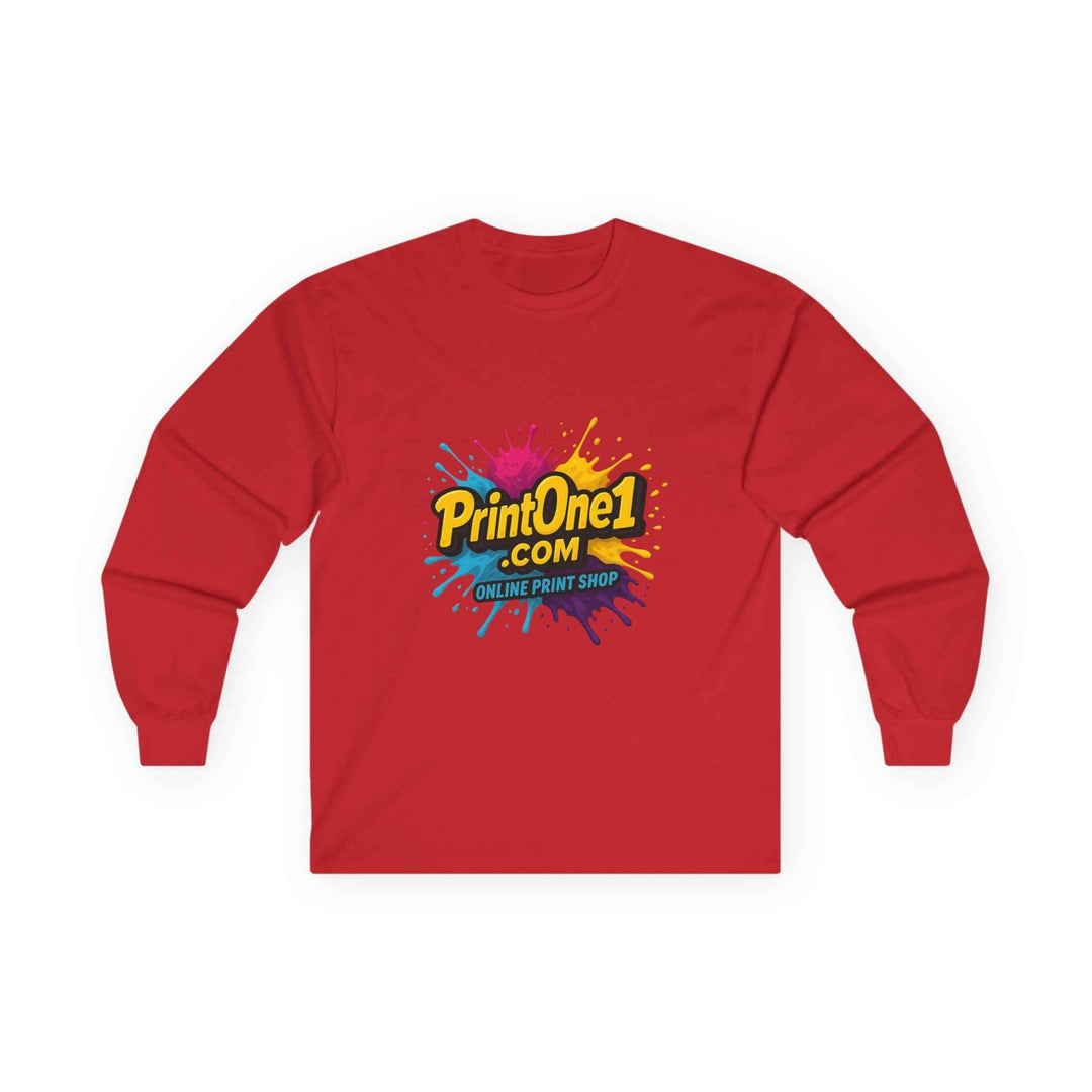 Vintage Unisex Long Sleeve Tee – Soft Cotton Shirt