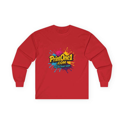 Vintage Unisex Long Sleeve Tee – Soft Cotton Shirt