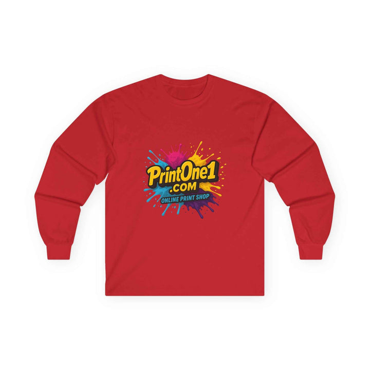 Vintage Unisex Long Sleeve Tee – Soft Cotton Shirt