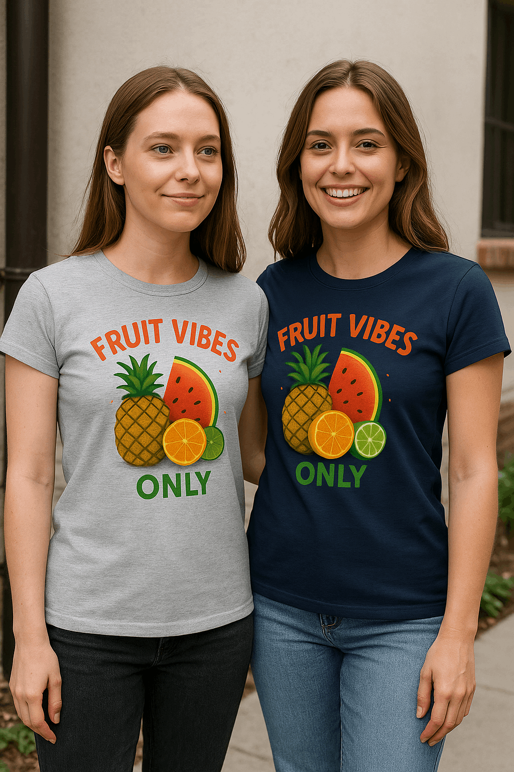 Fruit Vibes Tee – Tropical Summer Style for Women