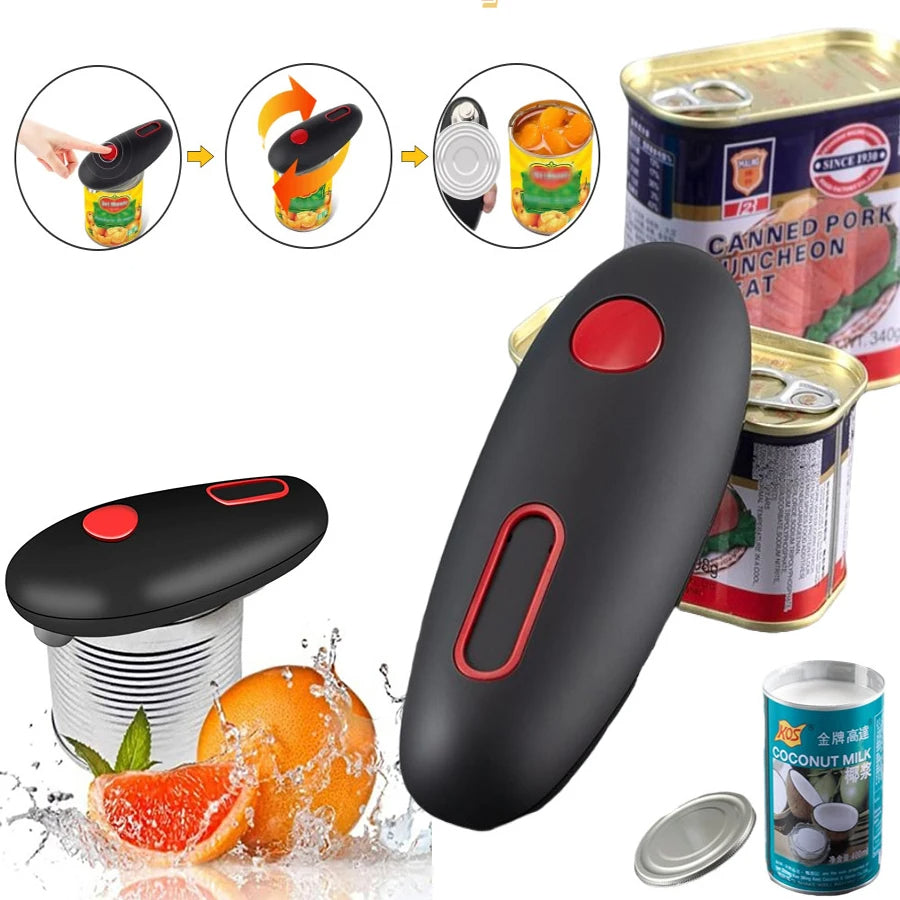 Electric Can Opener for Safe Easy Opening