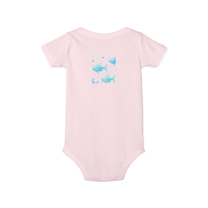 Baby Bodysuit – Ocean Style, Soft Airlume Cotton