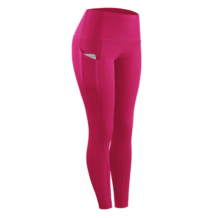 Compression Fitness Leggings Women High Waist Pocket