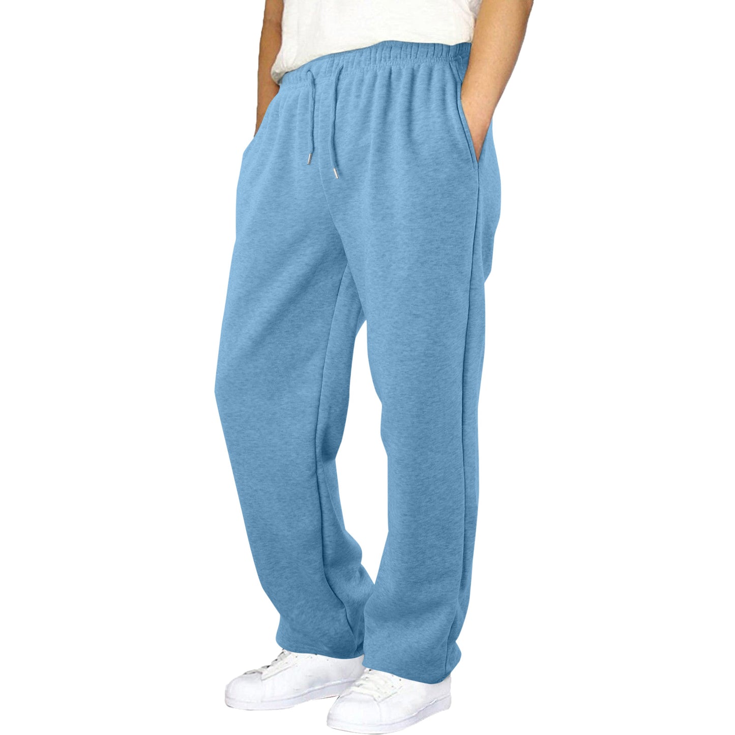 Men's Sweatpants – Thick Straight Casual Winter Wear Now