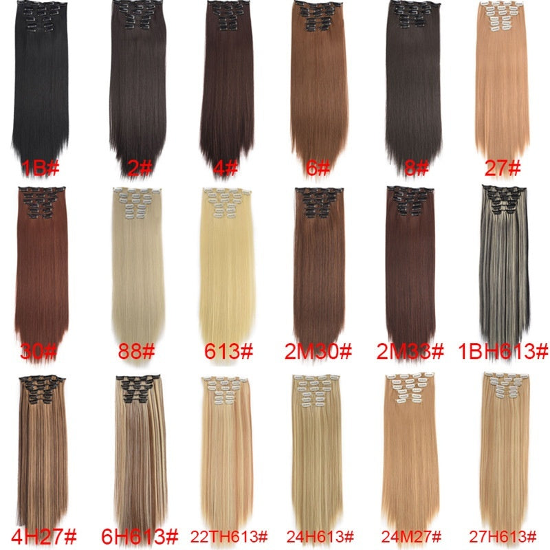 clip in hair extensions discreet attachment root area view