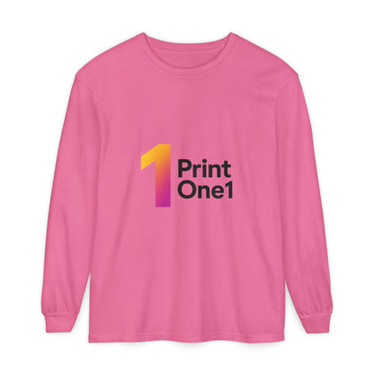 Colorful Unisex Long Sleeve Cotton Tee – Everyday Wear