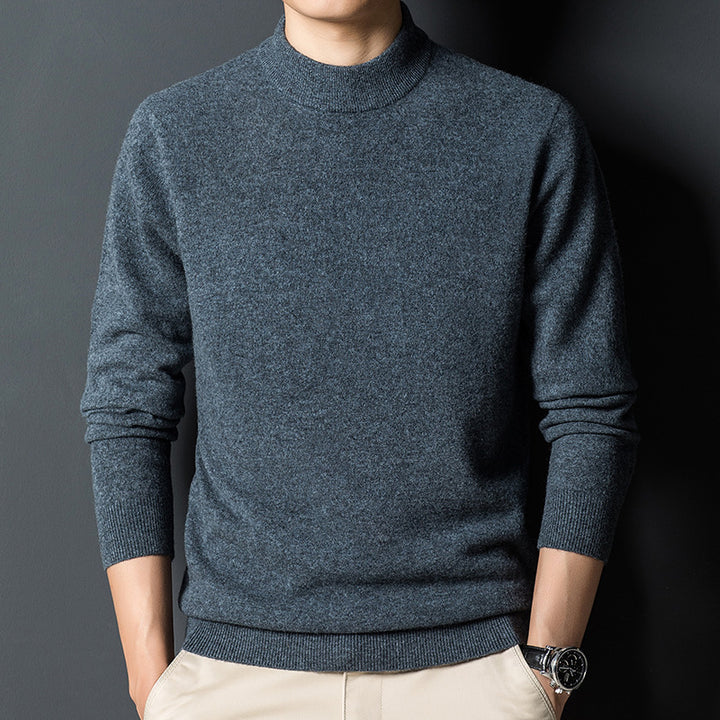 Men’s Slim-Fit Mock-Neck Long-Sleeve Top Comfort Dailys