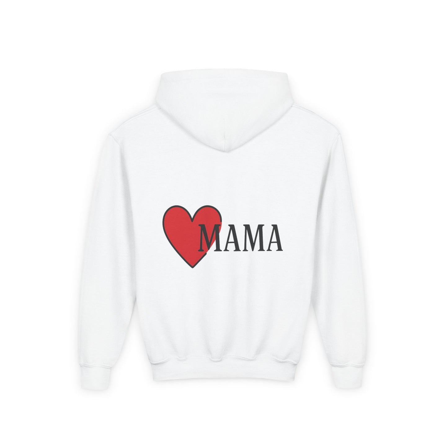 Heartfelt Mama Youth Hoodie – Cozy Gift for Kids