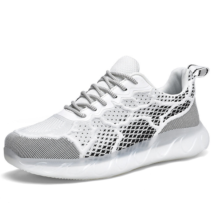 lightweight men sneakers street style presentation