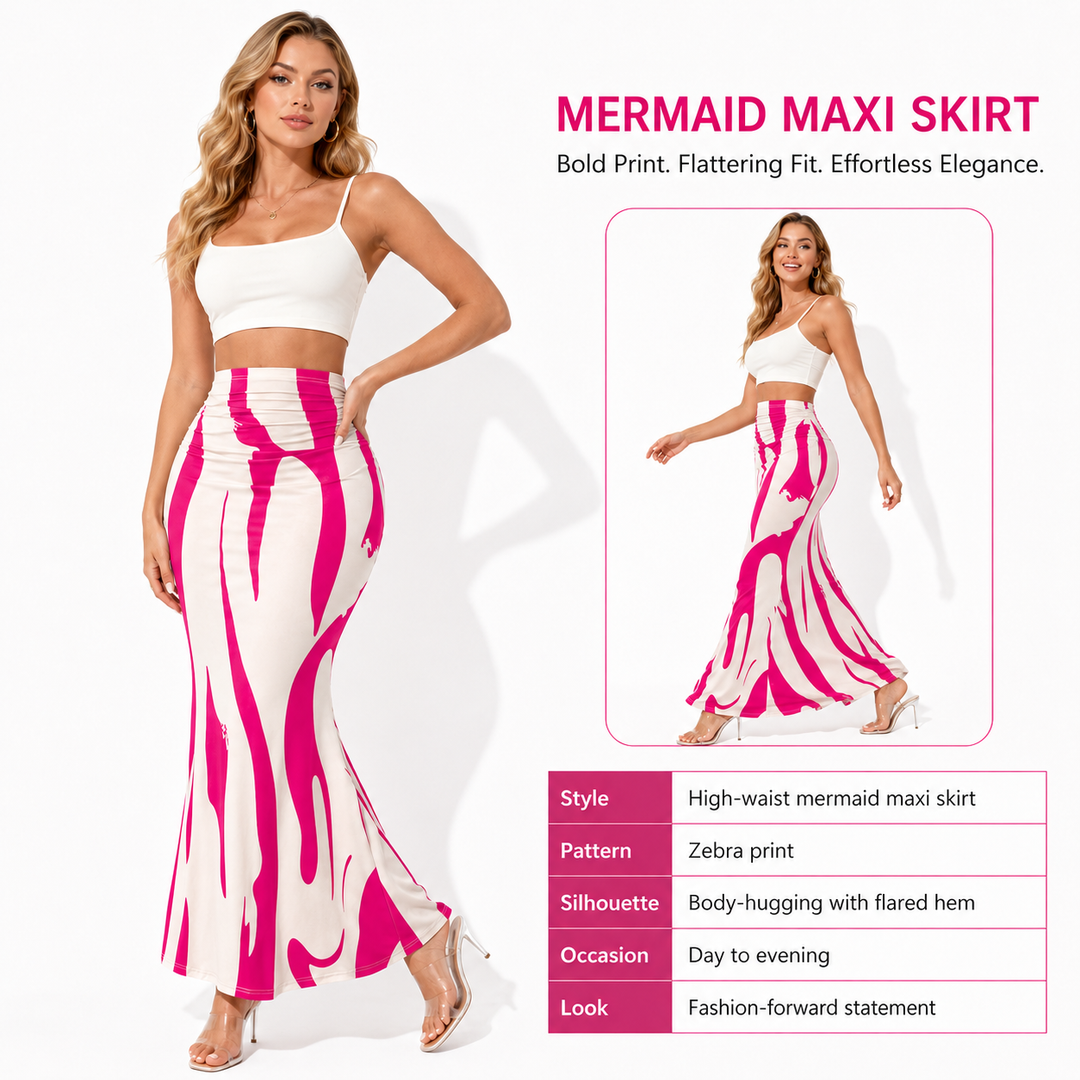 Zebra Print Dress for Women with Elegant Flattering Fit
