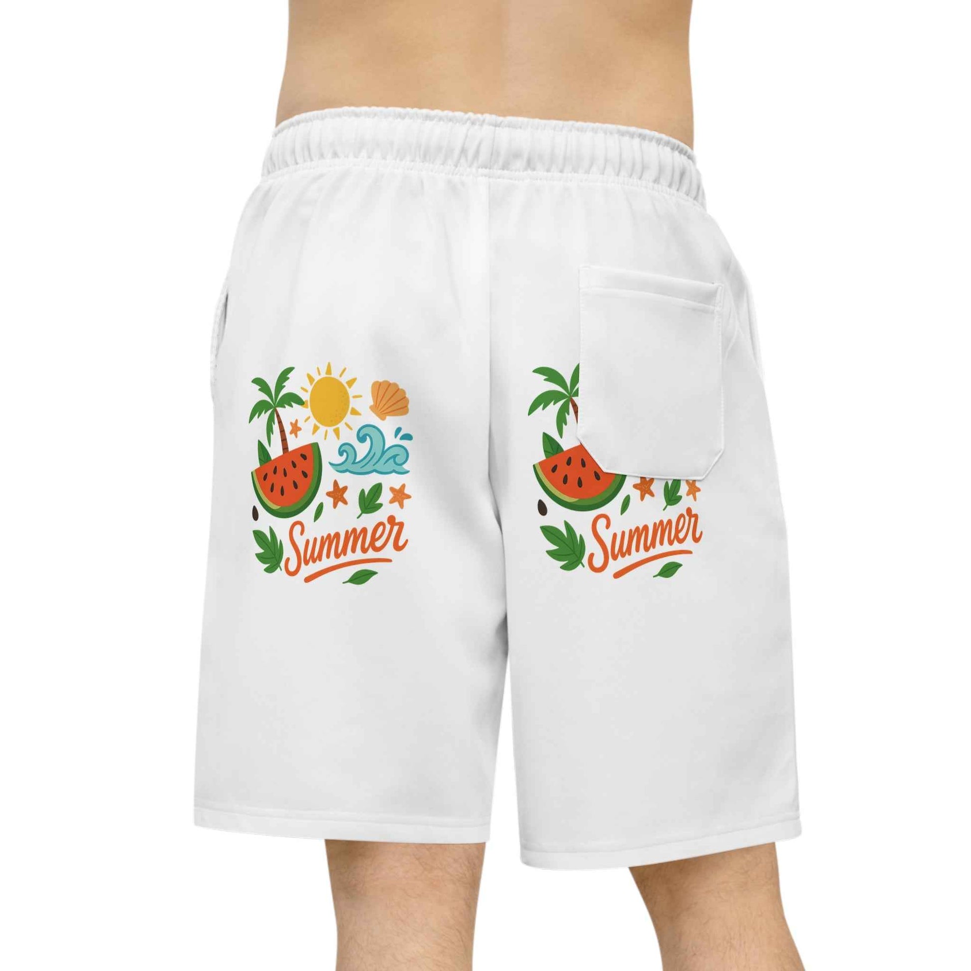 Summer Vibes Athletic Shorts Eco-Friendly & Bold