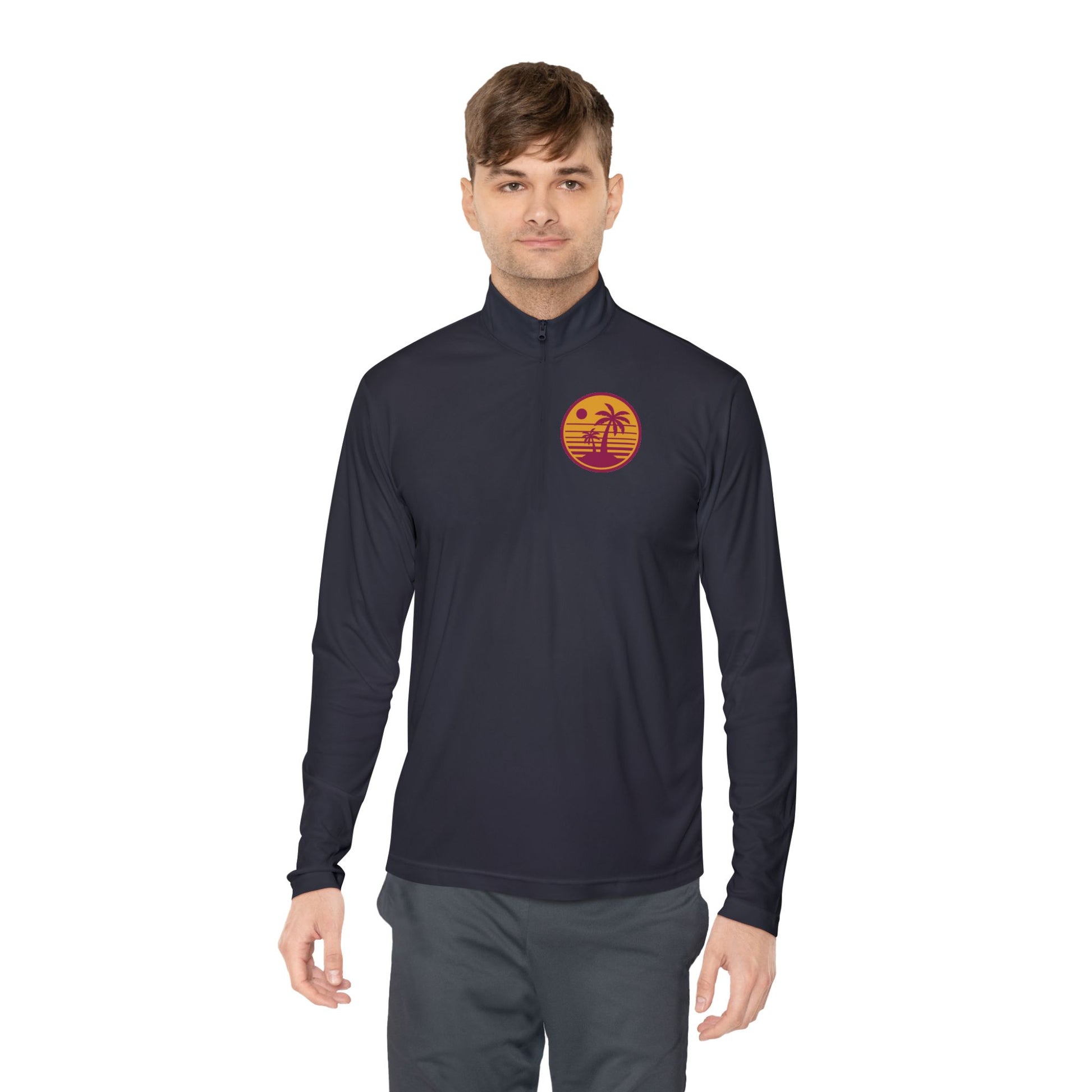 Unisex Quarter-Zip Pullover – Beach-Ready Comfort
