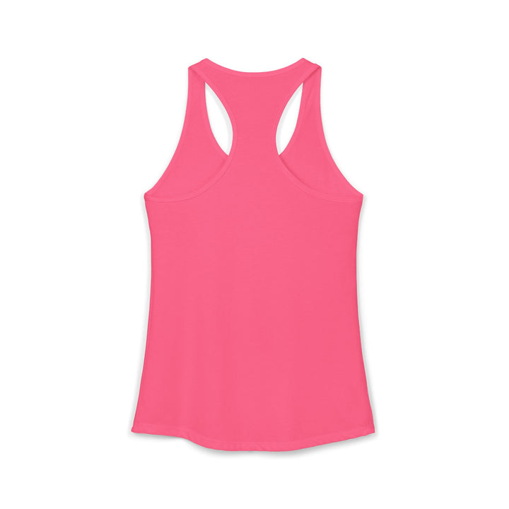 Pink tank top on a white background