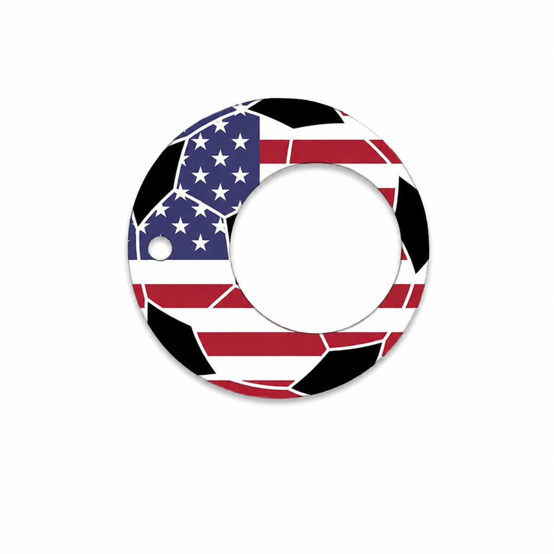 Fidget Spinner Keychain Football Stress Relief Toy 2026