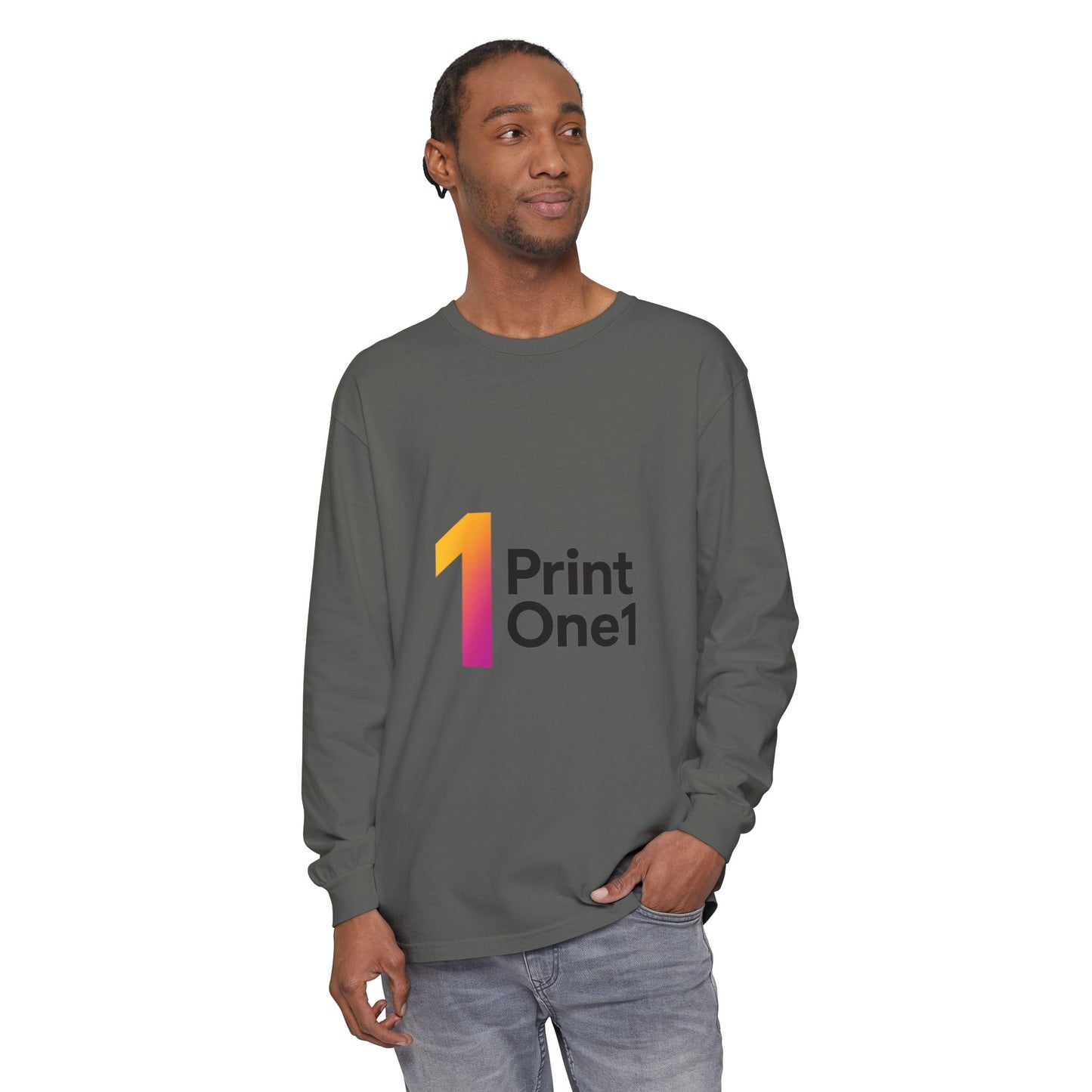 Colorful Unisex Long Sleeve Cotton Tee – Everyday Wear