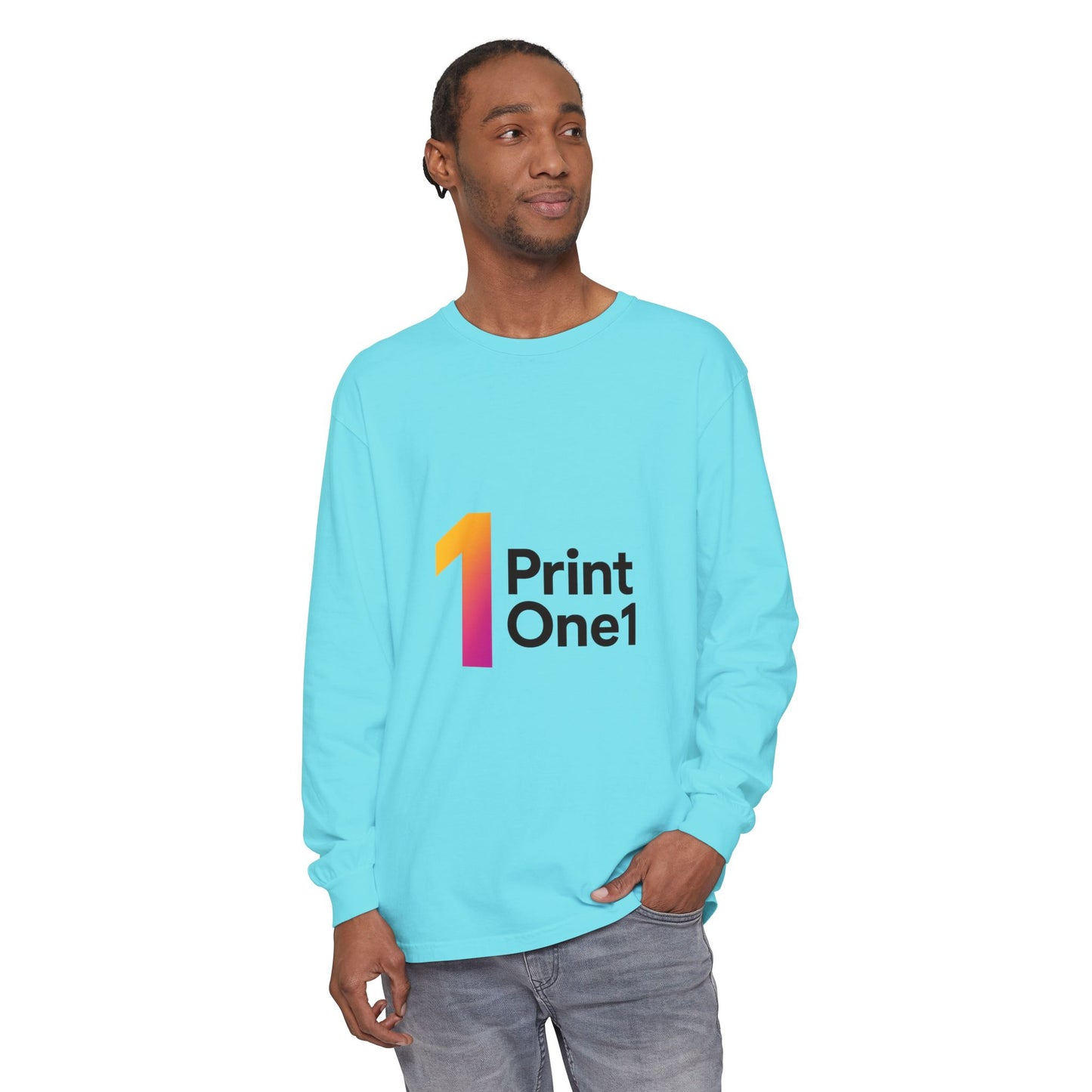 Colorful Unisex Long Sleeve Cotton Tee – Everyday Wear