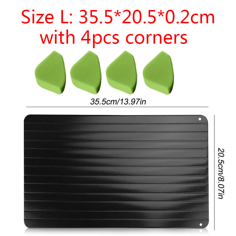 Fast Defrosting Tray - Natural Thawing Without Power