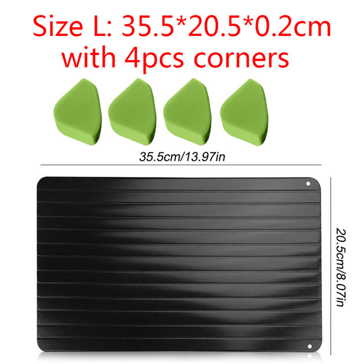 Fast Defrosting Tray - Natural Thawing Without Power