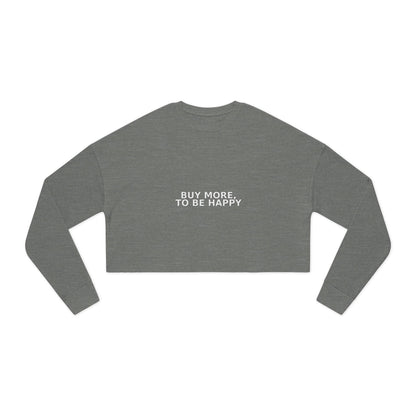 Women's Cropped Sweatshirt - Cozy & Chic Fall Essential
