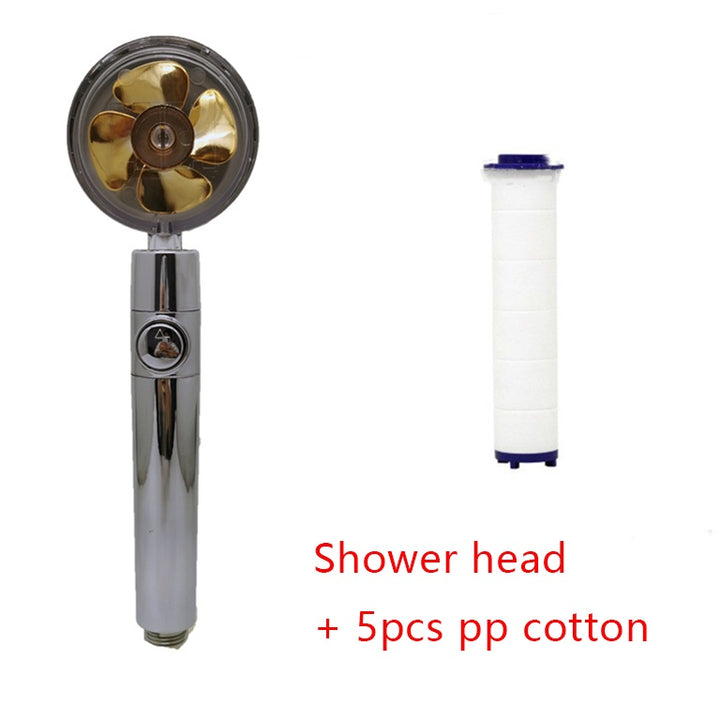 Water Saving Shower Head - Turbo Fan High Pressure Kits