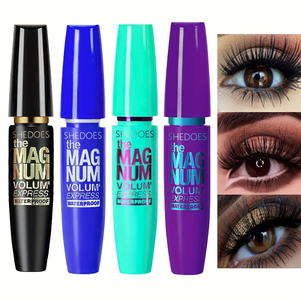 4D Black Mascara – Before & After Length + Lift