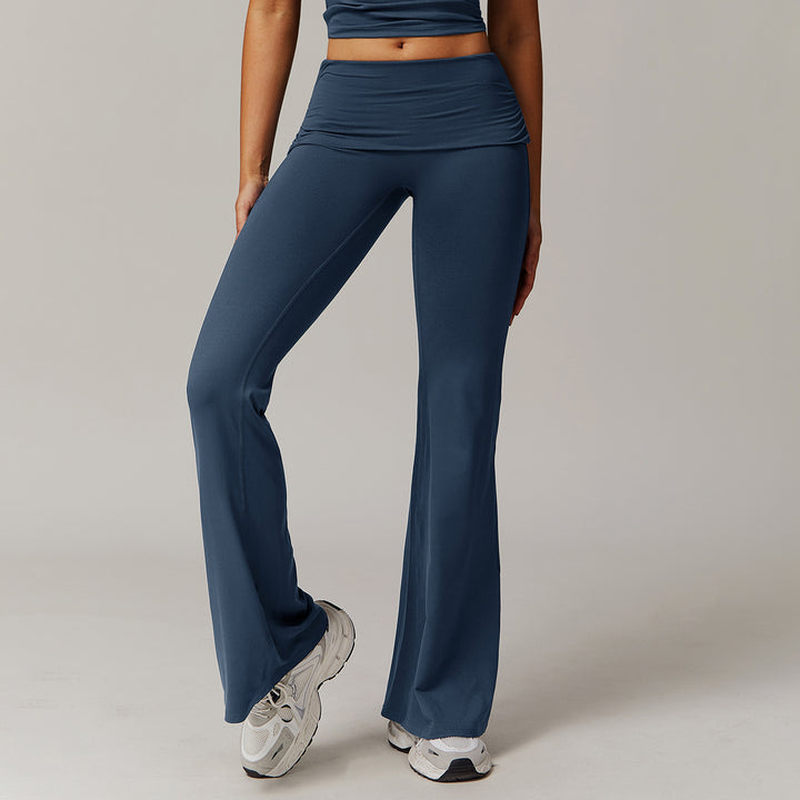 Yoga Bell-Bottom Pants – High Waist Flare Fit