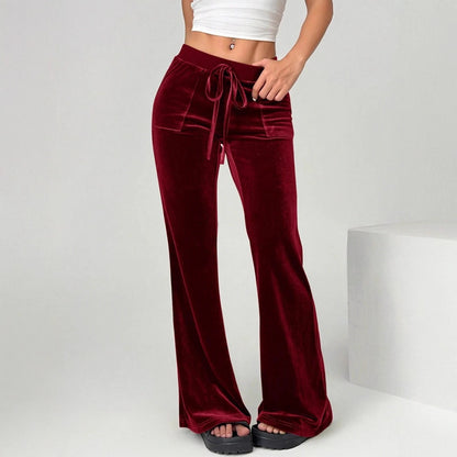 flared trousers women slight pants type modern office look
