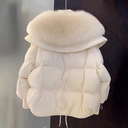 Petite Parka Coat - Sculpted Collar, City Warmth Layers