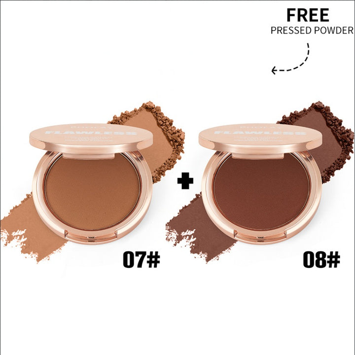 Two compact powders with shades 07