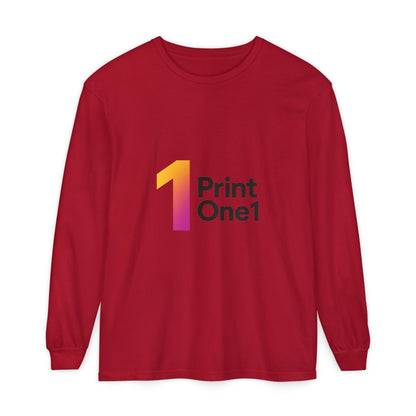 Colorful Unisex Long Sleeve Cotton Tee – Everyday Wear