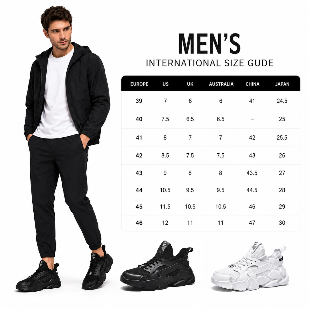 White breathable running shoes for men with mesh upper and PU sole, styled for summer walks and casual sport outfits today US