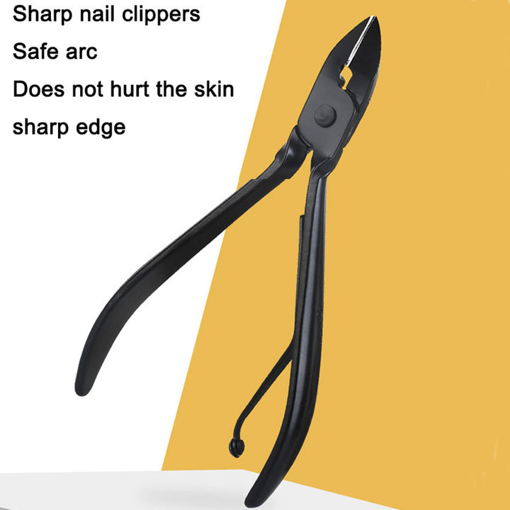 Stainless steel manicure tools stored together in a fitted case for organized nail trimming and routine grooming for home use
