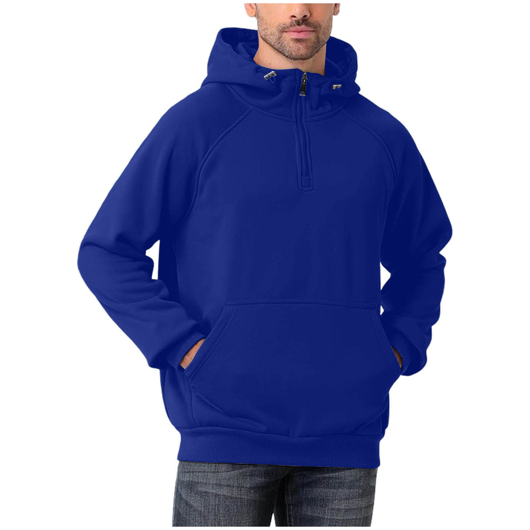 Hoodie fabric and zipper detail shown up close for a better product view