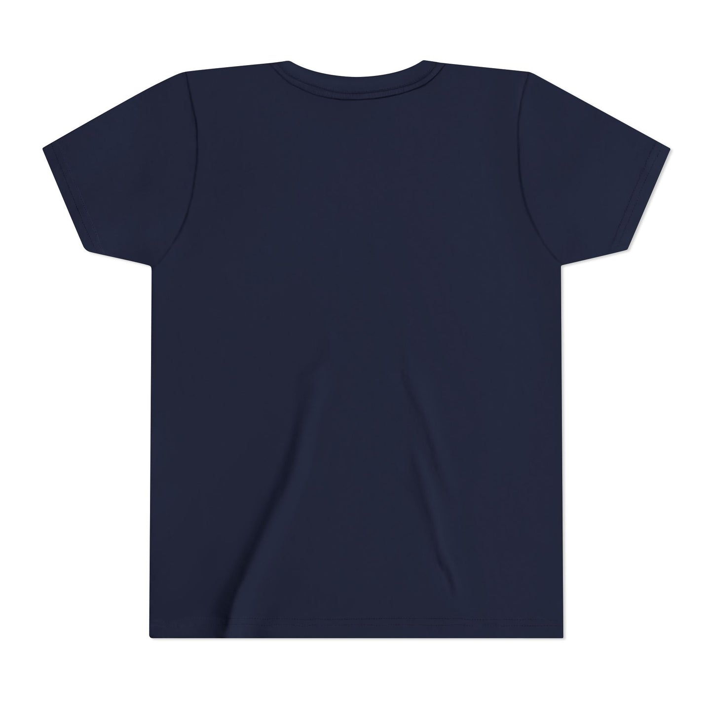 Back to School Youth navy blue tee shirt