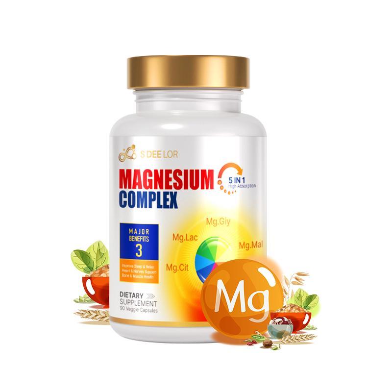 chelated magnesium glycinate capsules detail high quality supplement context