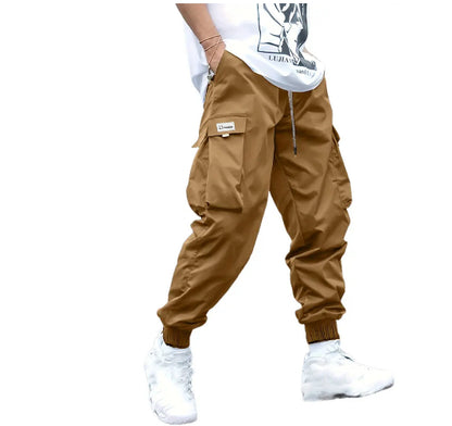 Men’s Hip Hop Cargo Pants - Multi Pocket Streetwear