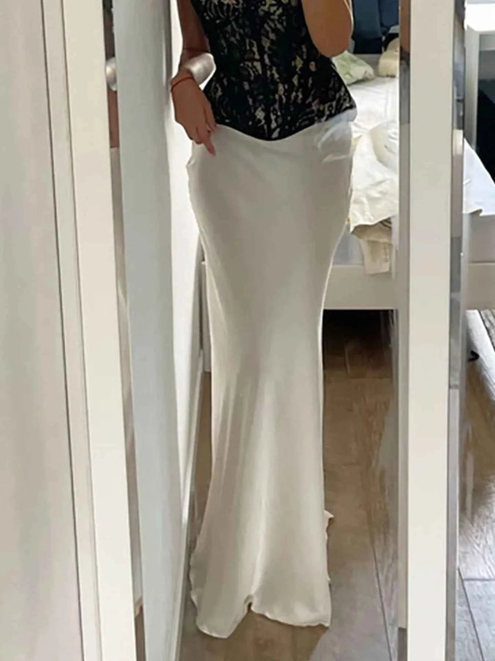 High-Waisted Maxi Skirt - Flowy Comfort &amp; Chic Style