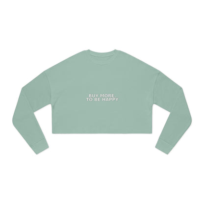 Women's Cropped Sweatshirt - Cozy & Chic Fall Essential