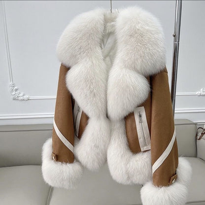Women’s Faux Fur Coat - Autumn Winter Luxury Editions X