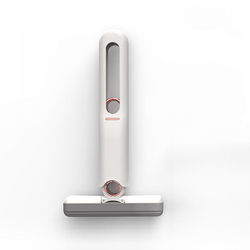 White handheld vacuum cleaner on a white background