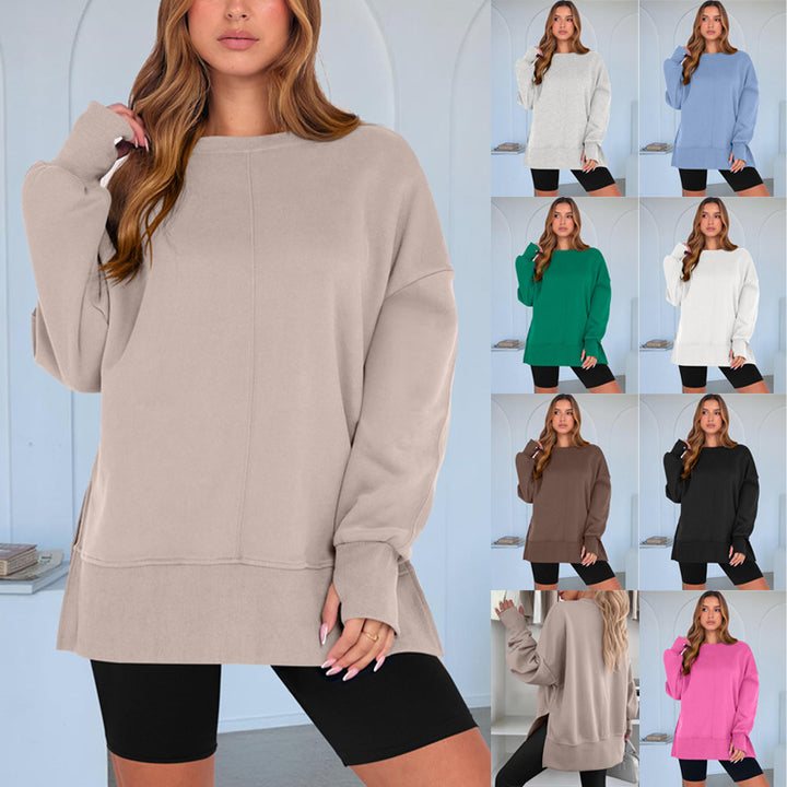 everyday women sweater comfortable fit lifestyle context